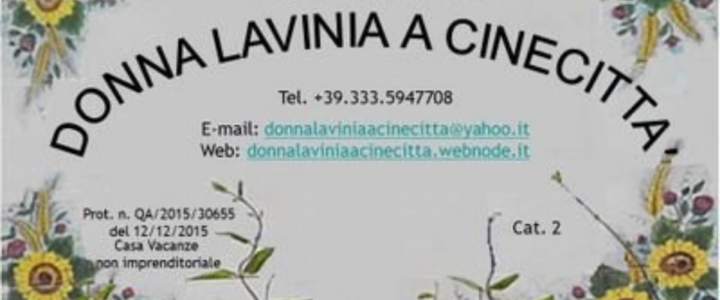 Donna Lavinia a Cinecittà